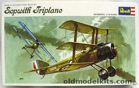 Revell 1/72 Sopwith Triplane, H654-50 plastic model kit